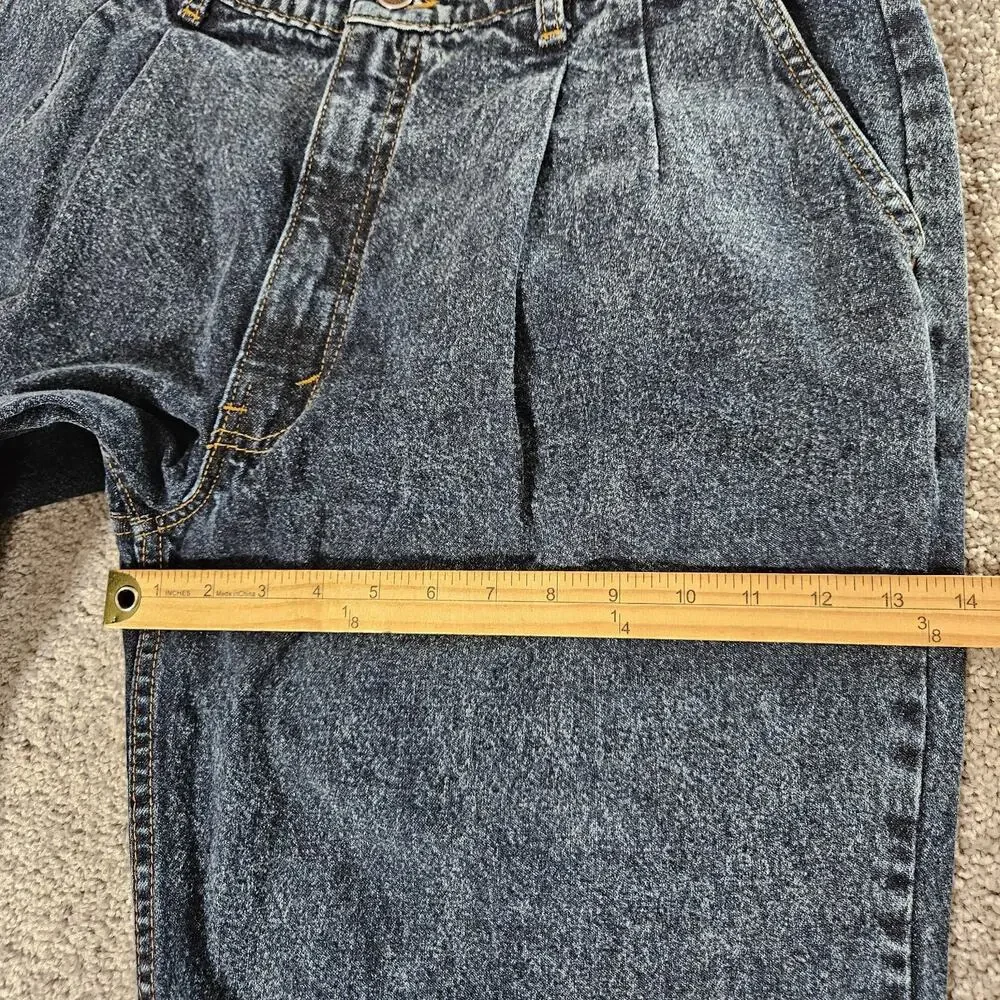 Vtg Levis SilverTab 828 Jeans Men's 33X31 (Tag 36X32) Blue Pleated Tapered